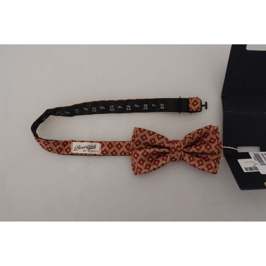 Scotch & Soda Silk Patterned Exclusive Bow Tie multicolor-silk-adjustable-neck-papillon-men-bow-tie