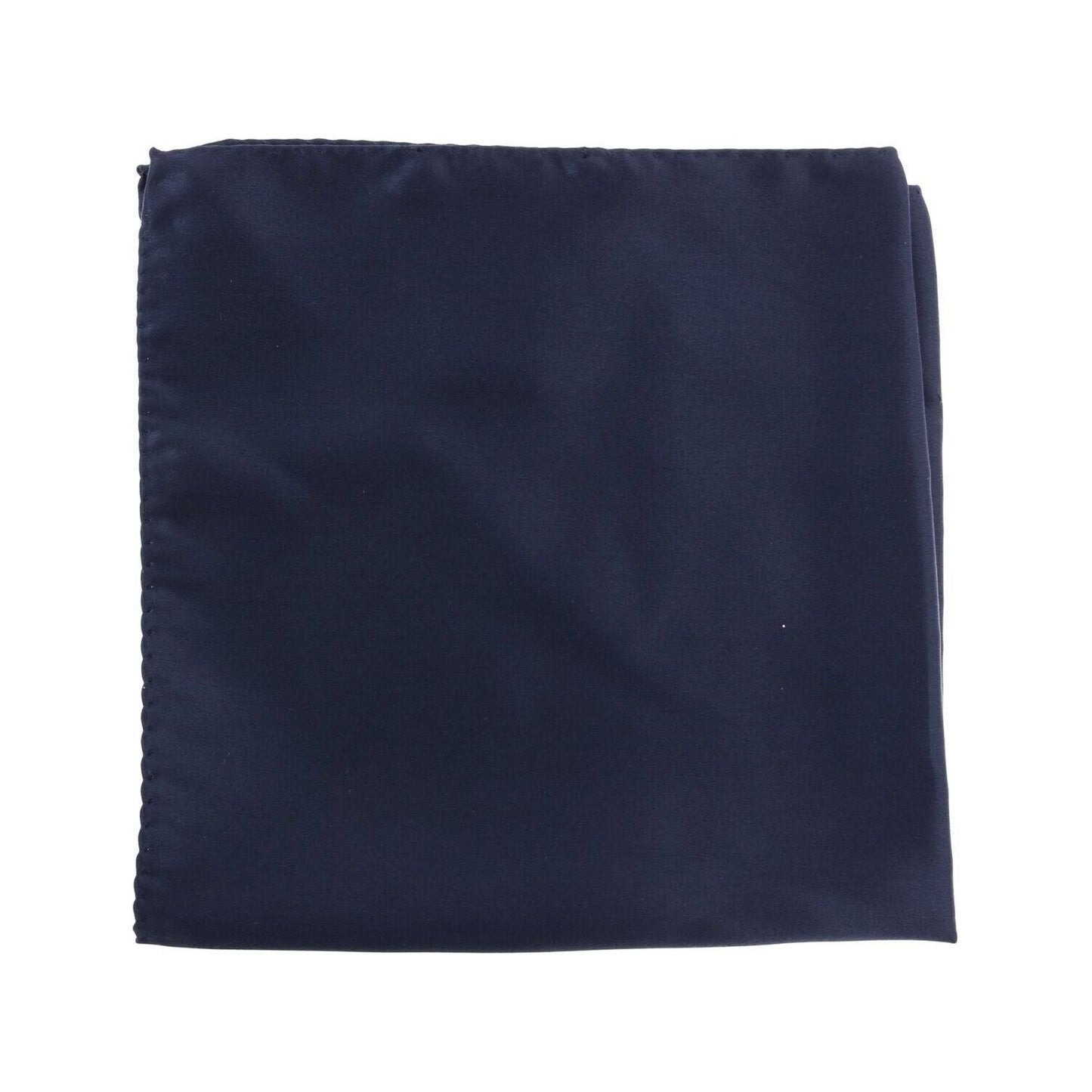 Dolce & Gabbana Elegant Silk Pocket Square in Lustrous Blue blue-100-silk-square-men-handkerchief-scarf