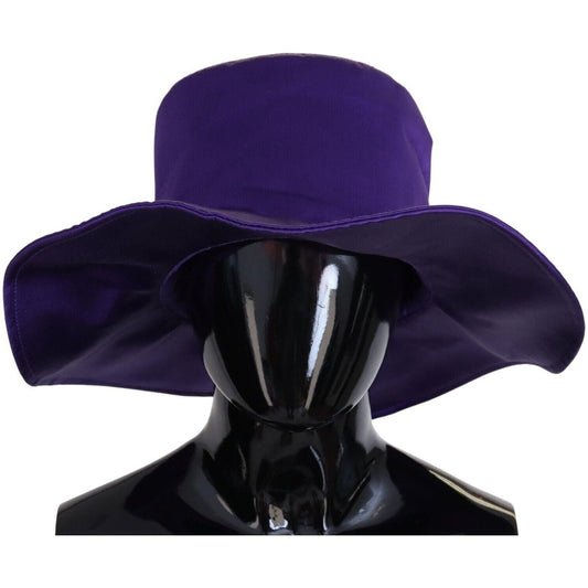 Dolce & GabbanaElegant Purple Silk Top HatMcRichard Designer Brands£519.00