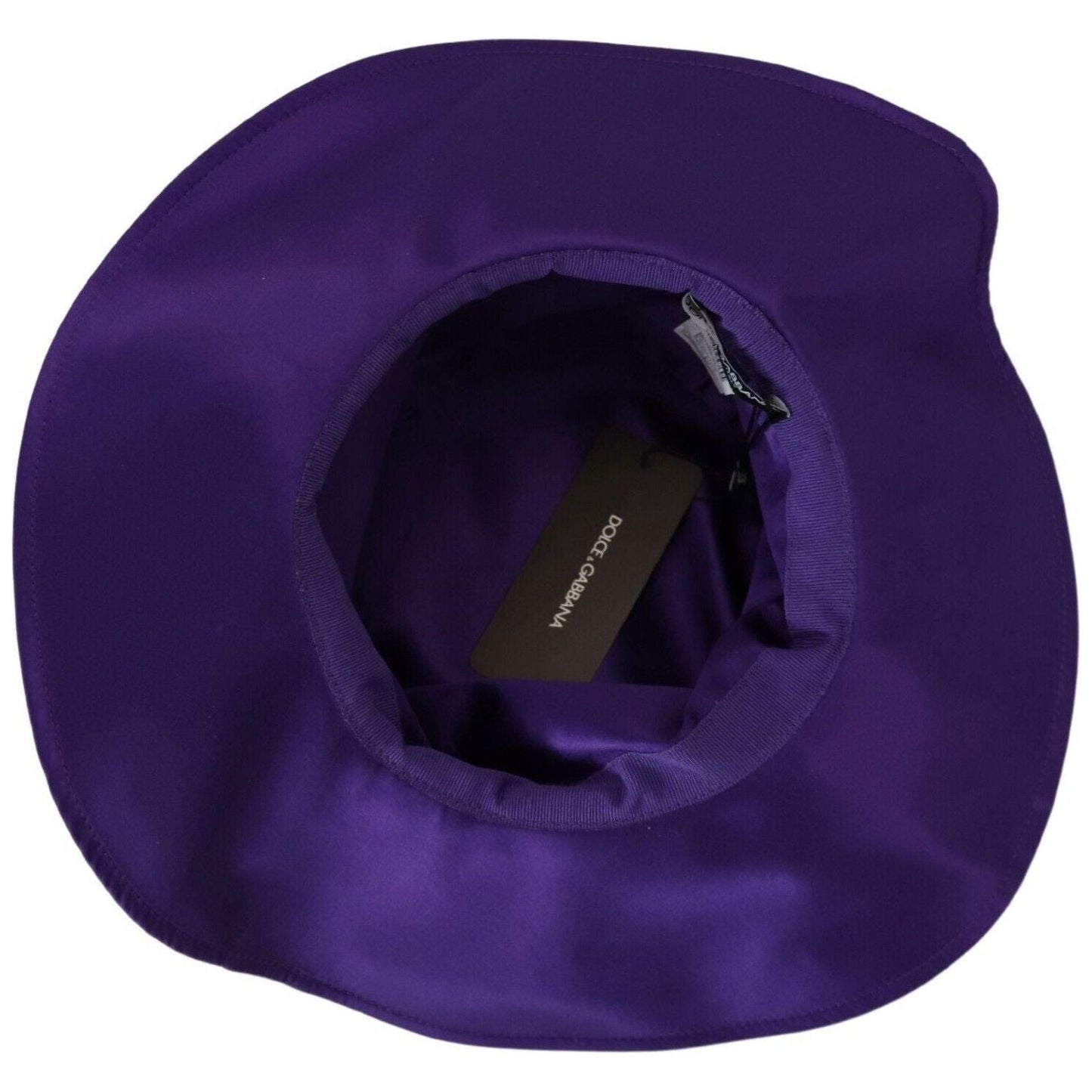 Dolce & Gabbana Elegant Purple Silk Top Hat purple-silk-stretch-top-hat s-l1600-75-3-4c3c241c-e92.jpg
