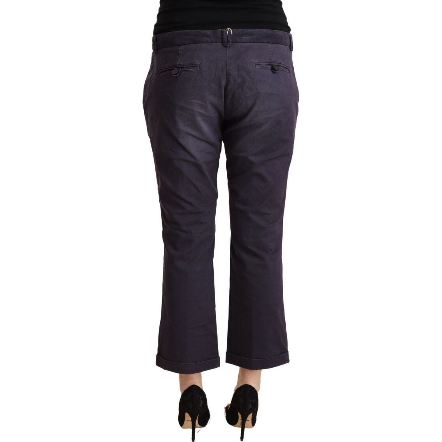 JuccaChic Low Waist Cropped Pants in BlackMcRichard Designer Brands£209.00