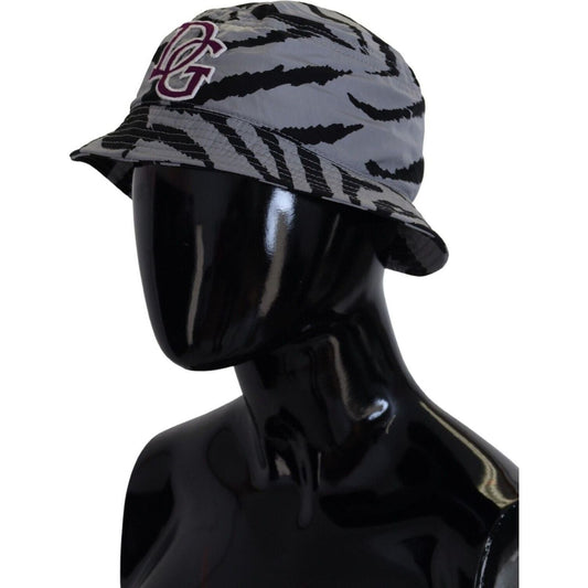 Dolce & Gabbana Chic Multicolor Bucket Hat multicolor-zebra-dg-logo-bucket-hat s-l1600-83-3-6aecc440-368.jpg