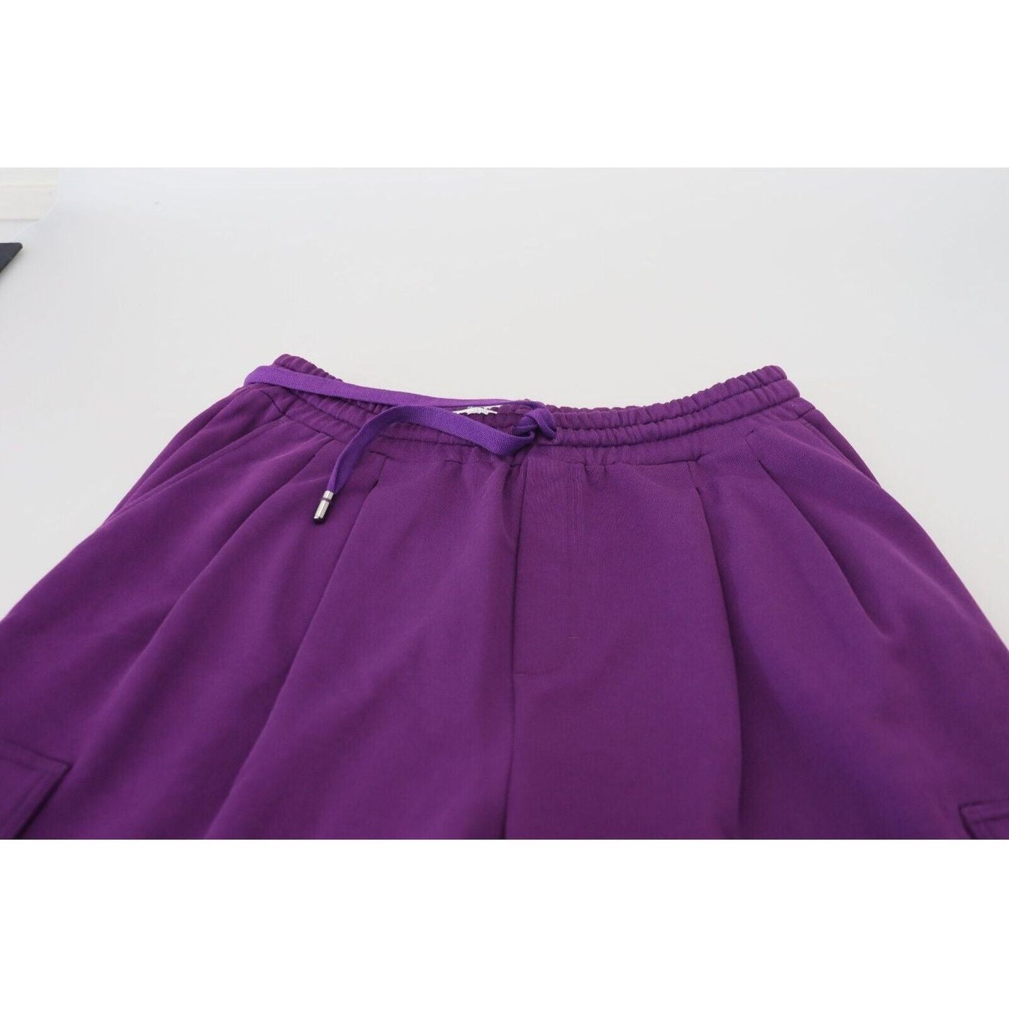Dolce & Gabbana Elegant Purple Cotton Cargo Sweatpants purple-cotton-cargo-sweatpants-jogging-pants s-l1600-83-6-e04b06a7-493.jpg