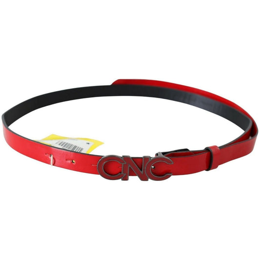 Costume National Chic Red Leather Waist Belt with Black-Tone Buckle WOMAN BELTS red-black-reversible-leather-logo-buckle-belt s-l1600-98-5d934aca-80b.jpg