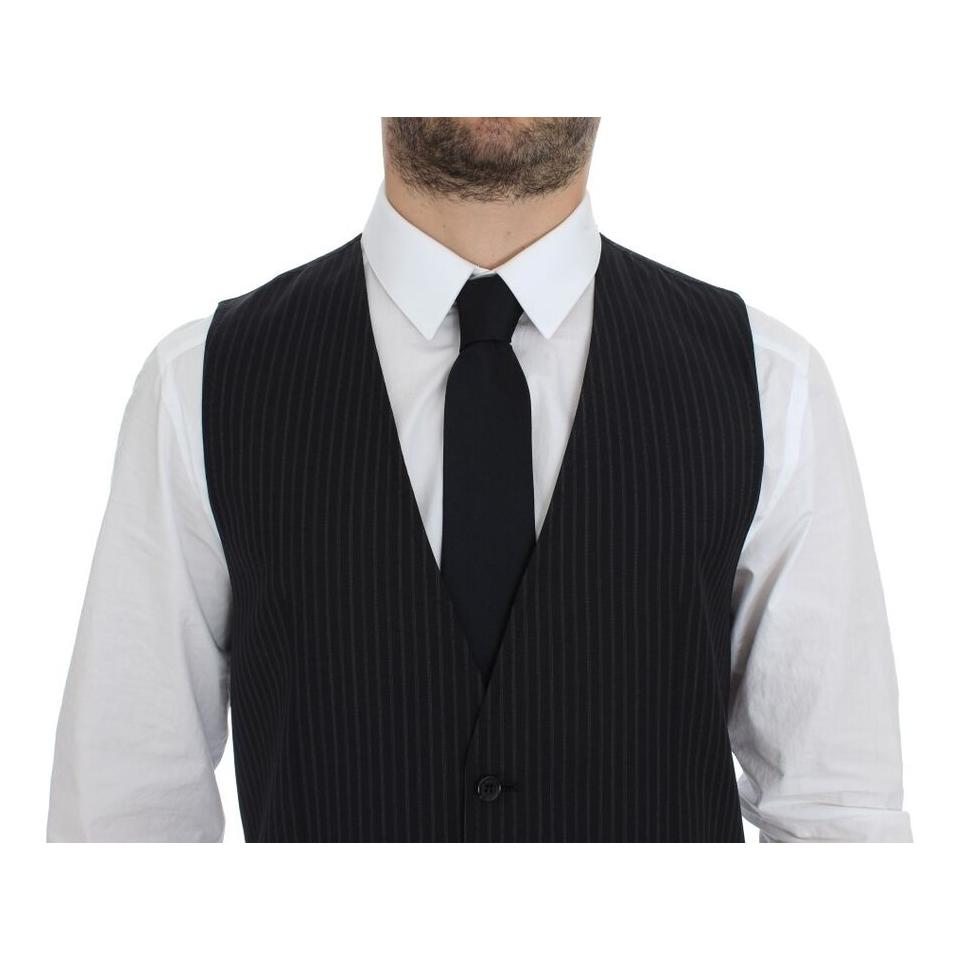 Dolce & Gabbana Elegant Gray Striped Dress Vest gray-stretch-formal-dress-vest-gilet-1 s-l960-2-1-98d1eb1e-80a.jpg