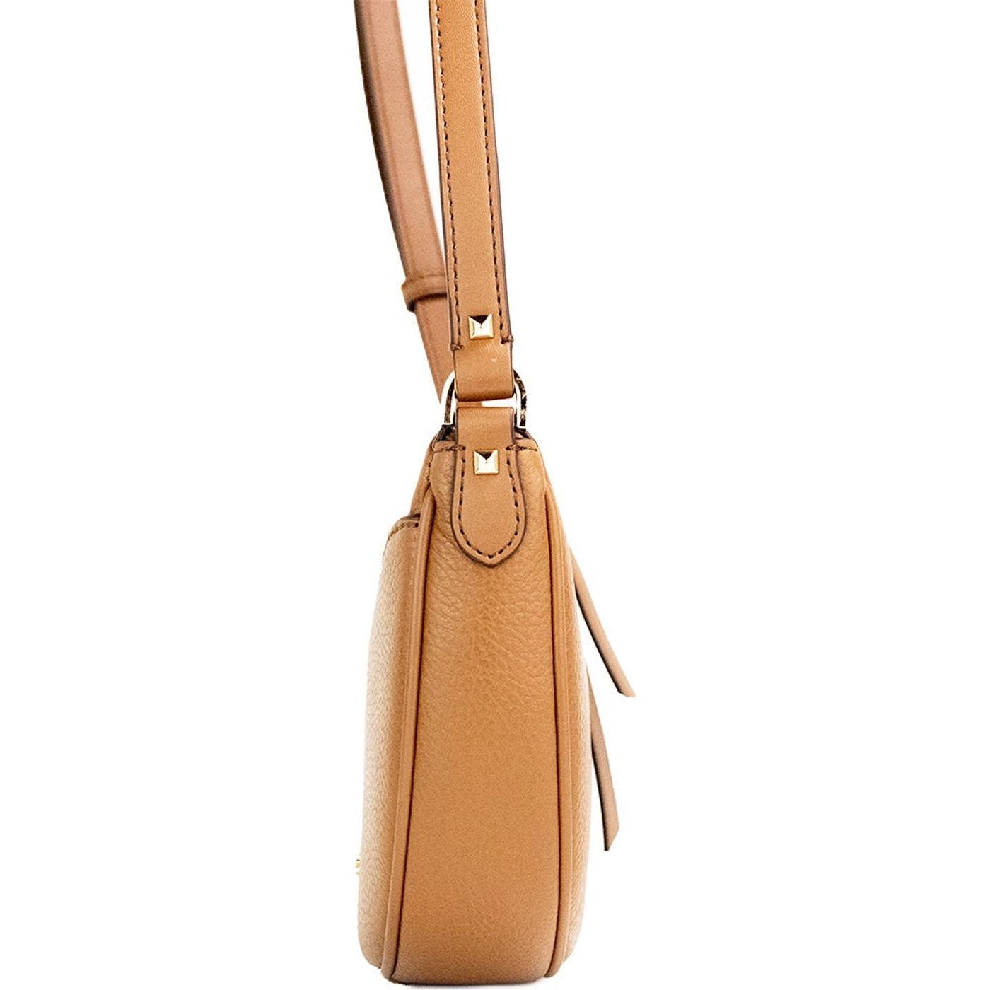 Michael Kors Dover Small Luggage Pebbled Leather Half Moon Crossbody Bag Purse dover-small-luggage-pebbled-leather-half-moon-crossbody-bag-purse