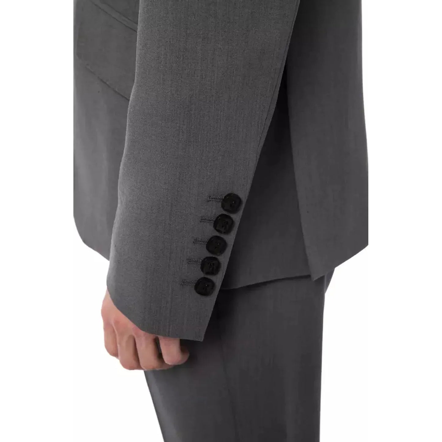 Billionaire Italian Couture Elegant Gray Wool Two-Button Designer Suit grich-lt-grey-suit-1 stock_product_image_10383_1340390264-17-df5c7211-c98.webp