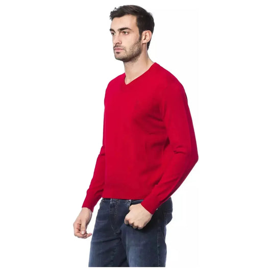 Billionaire Italian Couture Embroidered Merino Wool Crew Neck Sweater rosso-red-sweater-1 stock_product_image_10492_206233294-16-9a43e51d-0bb.webp