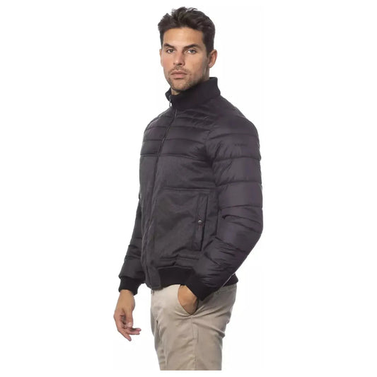 Verri Sleek Gray Bomber Jacket for Men Coats & Jackets vgrigio-jacket