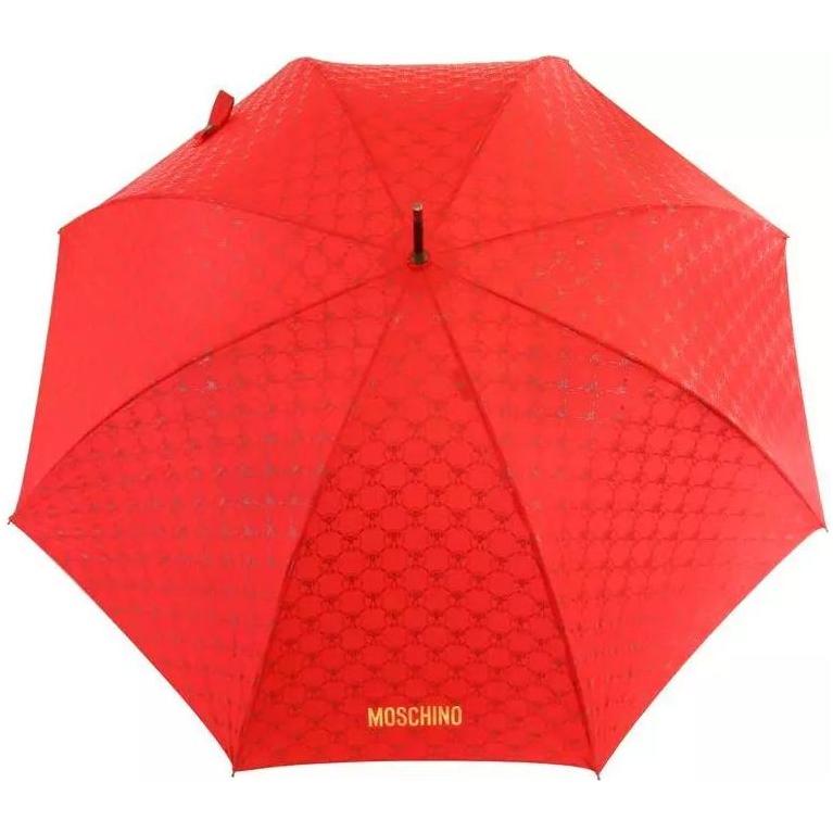 Moschino Chic Pink UV Protective Designer Umbrella red-polyester-other stock_product_image_1201_1408611921-eac32377-c83.jpg