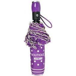 Boutique Moschino Chic Polka Dots Automatic Umbrella WOMAN ACCESSORIES purple-polyester-other stock_product_image_1206_1417964685-1-0dff6de7-401.jpg