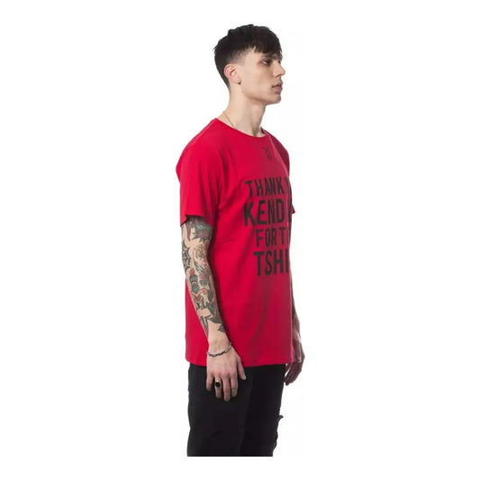 Nicolo Tonetto Elegant Red Round Neck Printed Tee rosso-red-t-shirt-1 stock_product_image_12974_1348458323-14-e3fa8b3a-bea.webp