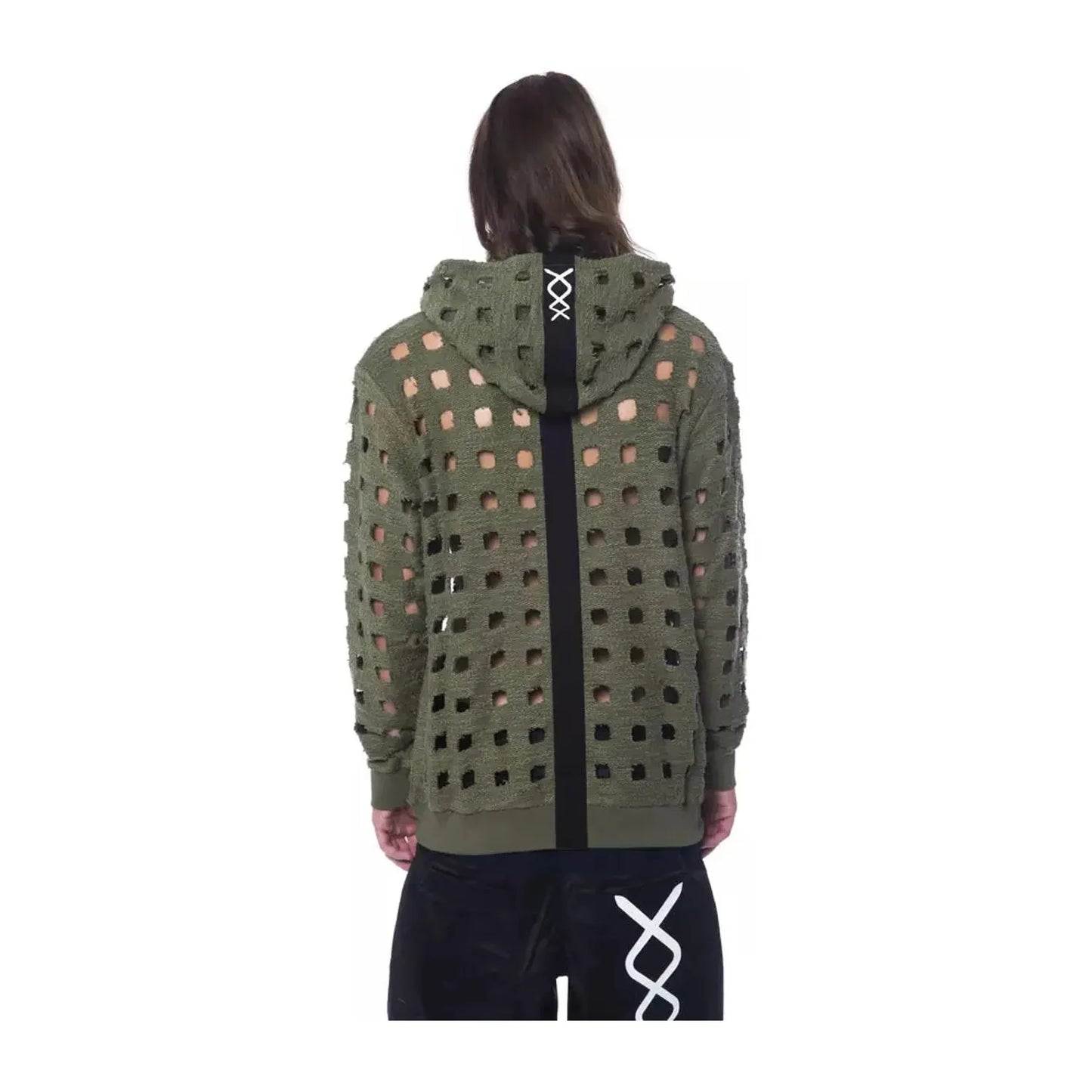 Nicolo Tonetto Army Perforated Cotton Hoodie - Casual Elegance army-sweater stock_product_image_12991_497656546-16-1c4c5cf6-3fb.webp