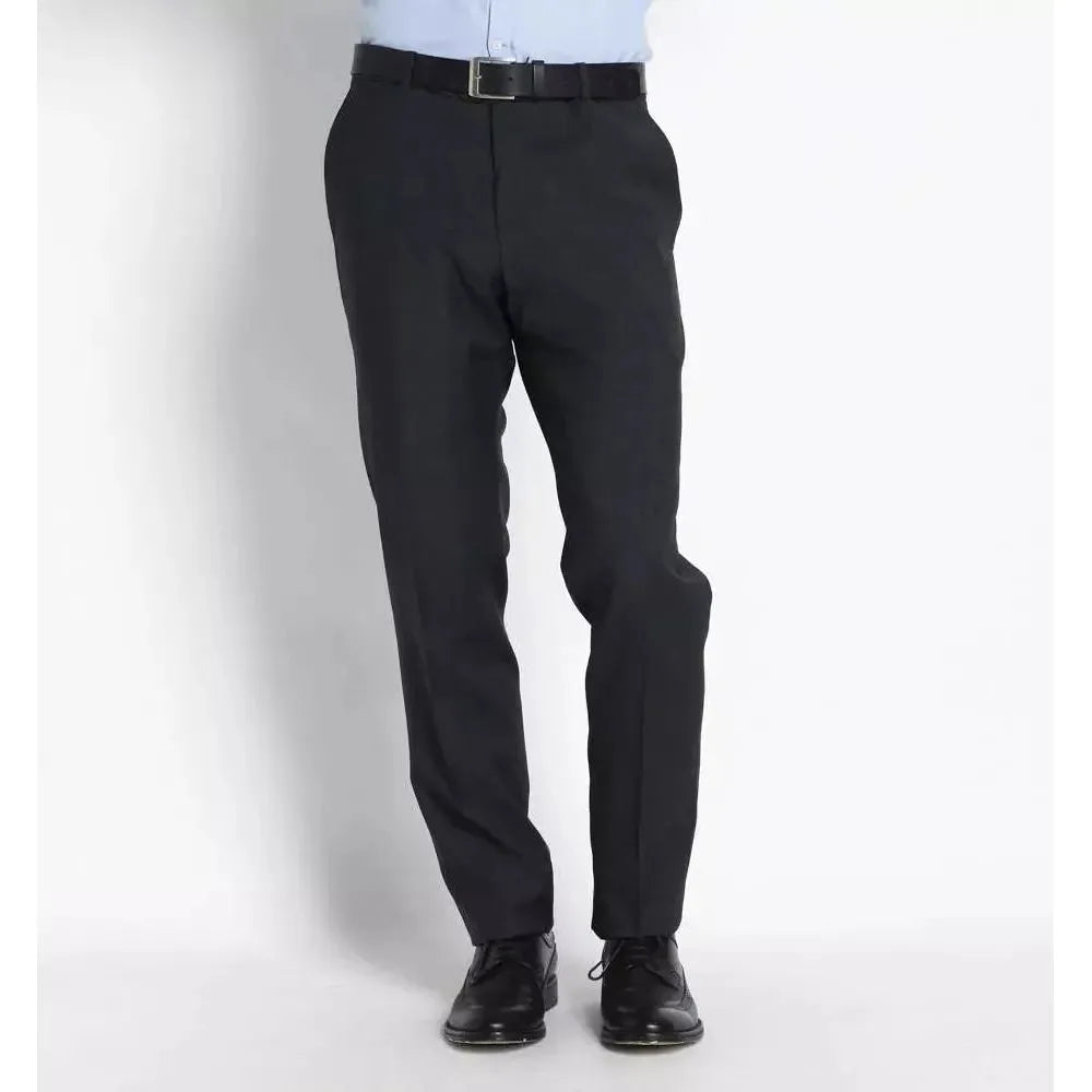 Uominitaliani Elegant Gray Woolen Suit Pants - Drop 7 Cut f-jeans-pant stock_product_image_17034_1566315691-1-570b382e-7ea.webp