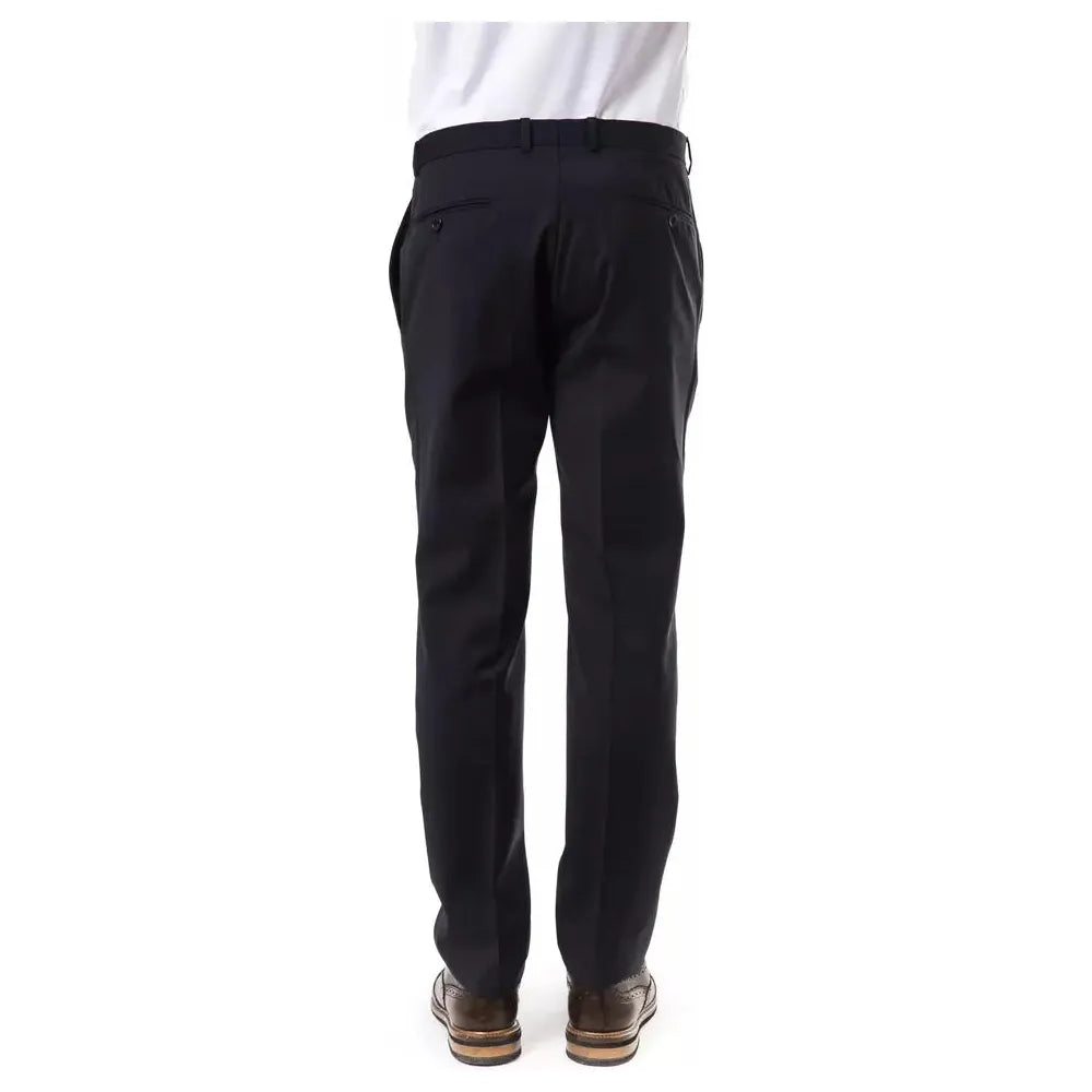 UominitalianiElegant Gray Woolen Suit Pants for GentlemenMcRichard Designer Brands£89.00