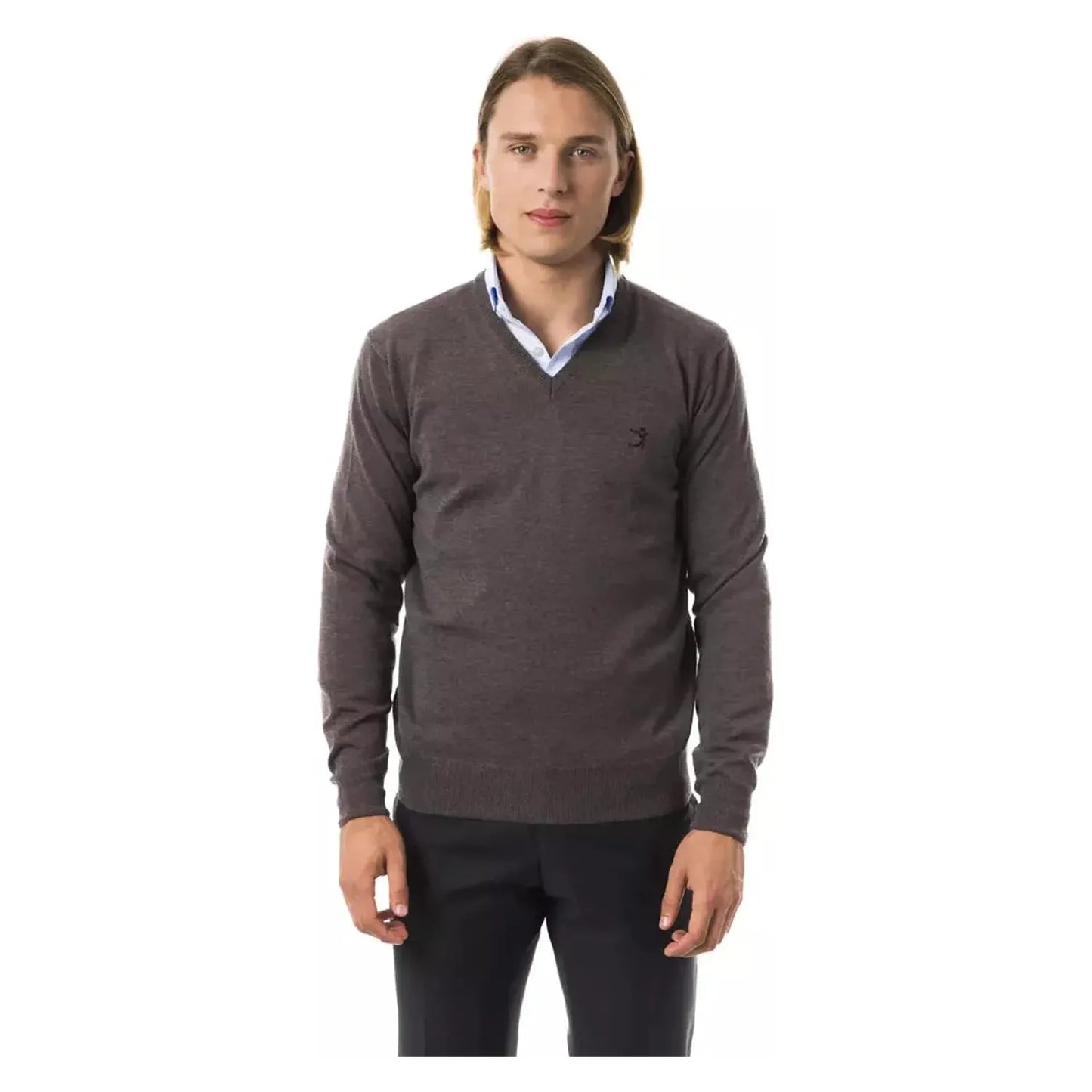 Uominitaliani Exquisite V-Neck Embroidered Merino Sweater noce-sweater stock_product_image_17056_883774925-22-129da5e1-770.webp