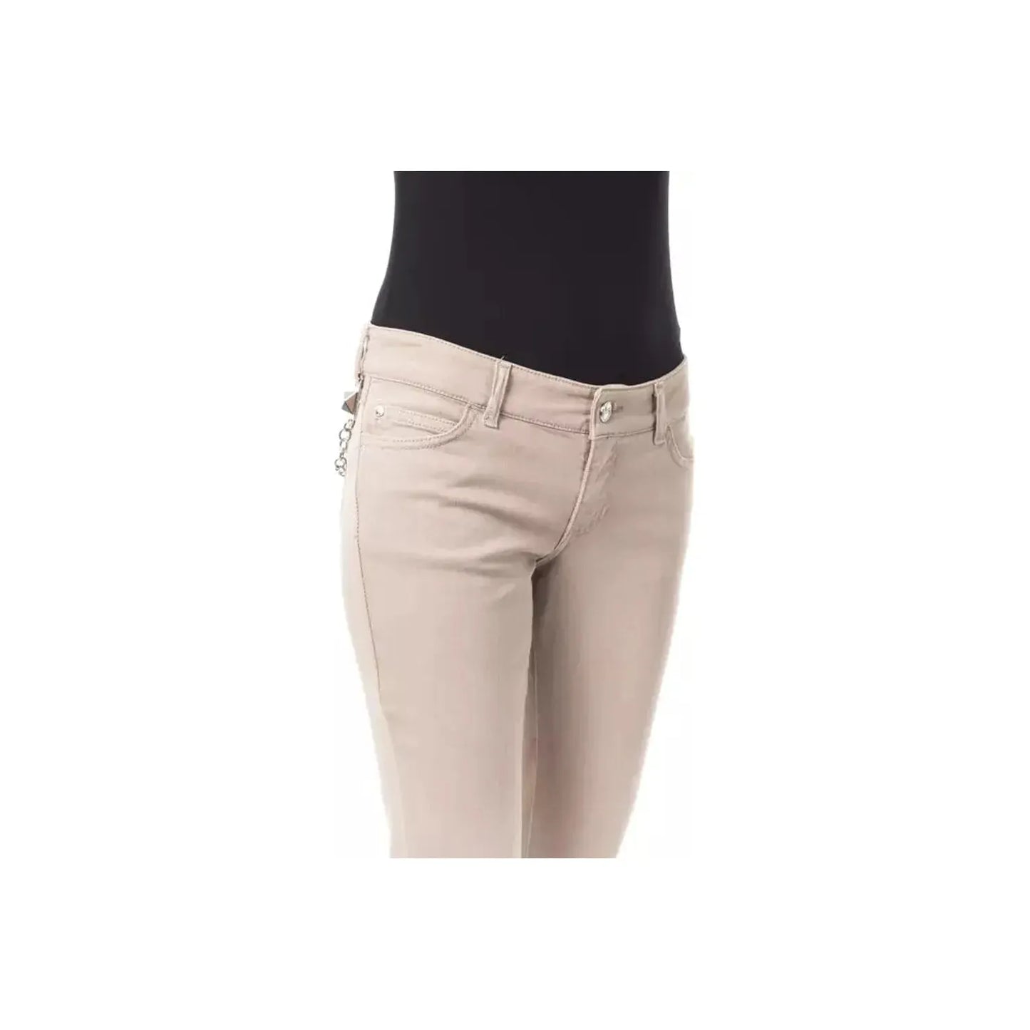 BYBLOS Elegant Beige Slim Fit Pants with Unique Chain Detail beige-cotton-jeans-pant-19 stock_product_image_17634_1934016192-15-32641b84-e8e.webp