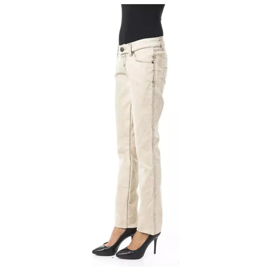 BYBLOS Chic Beige Slim Fit Artisanal Jeans beige-cotton-jeans-pant-41 stock_product_image_17636_720110368-18-4f38dffc-d7d.webp