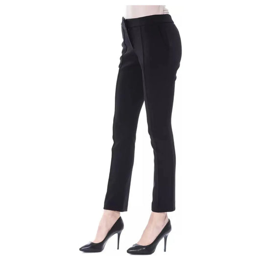 BYBLOS Elegant Black Skinny Pants with Unique Detail nero-jeans-pant-3 stock_product_image_17642_1826642780-19-4661c36c-36f.webp