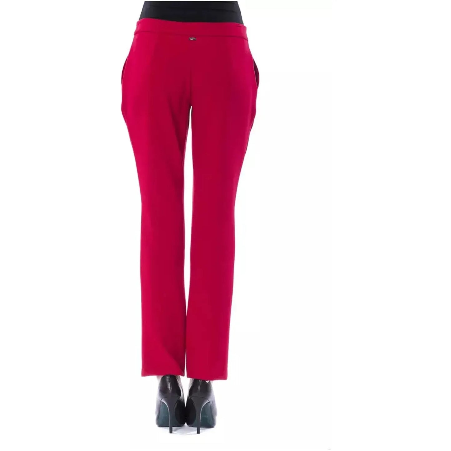 BYBLOS Chic Fuchsia Slim Fit Trousers ciliegia-jeans-pant