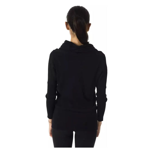 BYBLOS Elegant Open Collar Black Pullover for Women nero-sweater-3 stock_product_image_17652_371910041-17-607040c3-8f0.webp