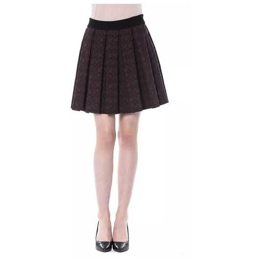 BYBLOSChic Tulip Brown Skirt - Cotton Blend EleganceMcRichard Designer Brands£139.00