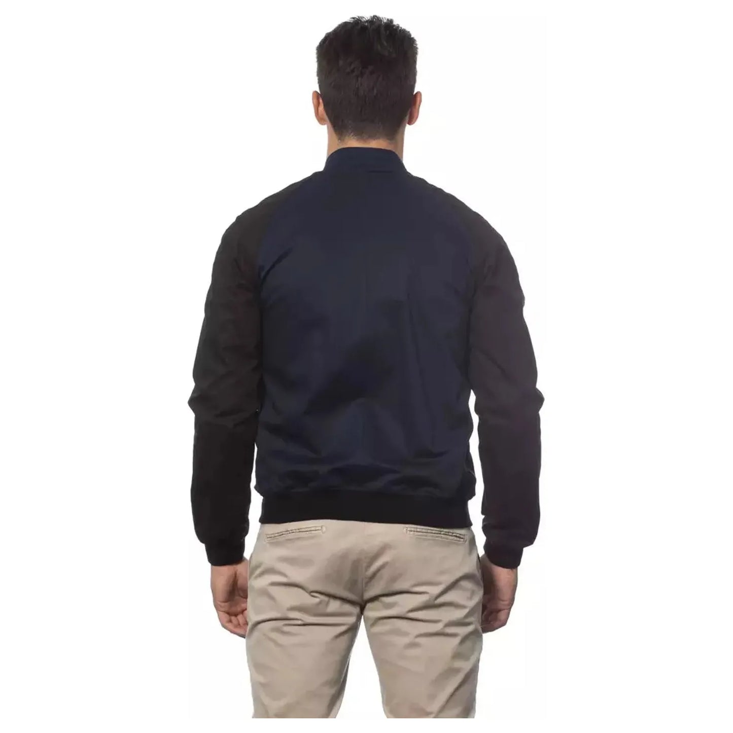 Verri Sleek Blue Bomber Jacket - Men's Couture Coats & Jackets blu-jacket-1 stock_product_image_18318_550184366-15-066b8ea7-3e6.webp