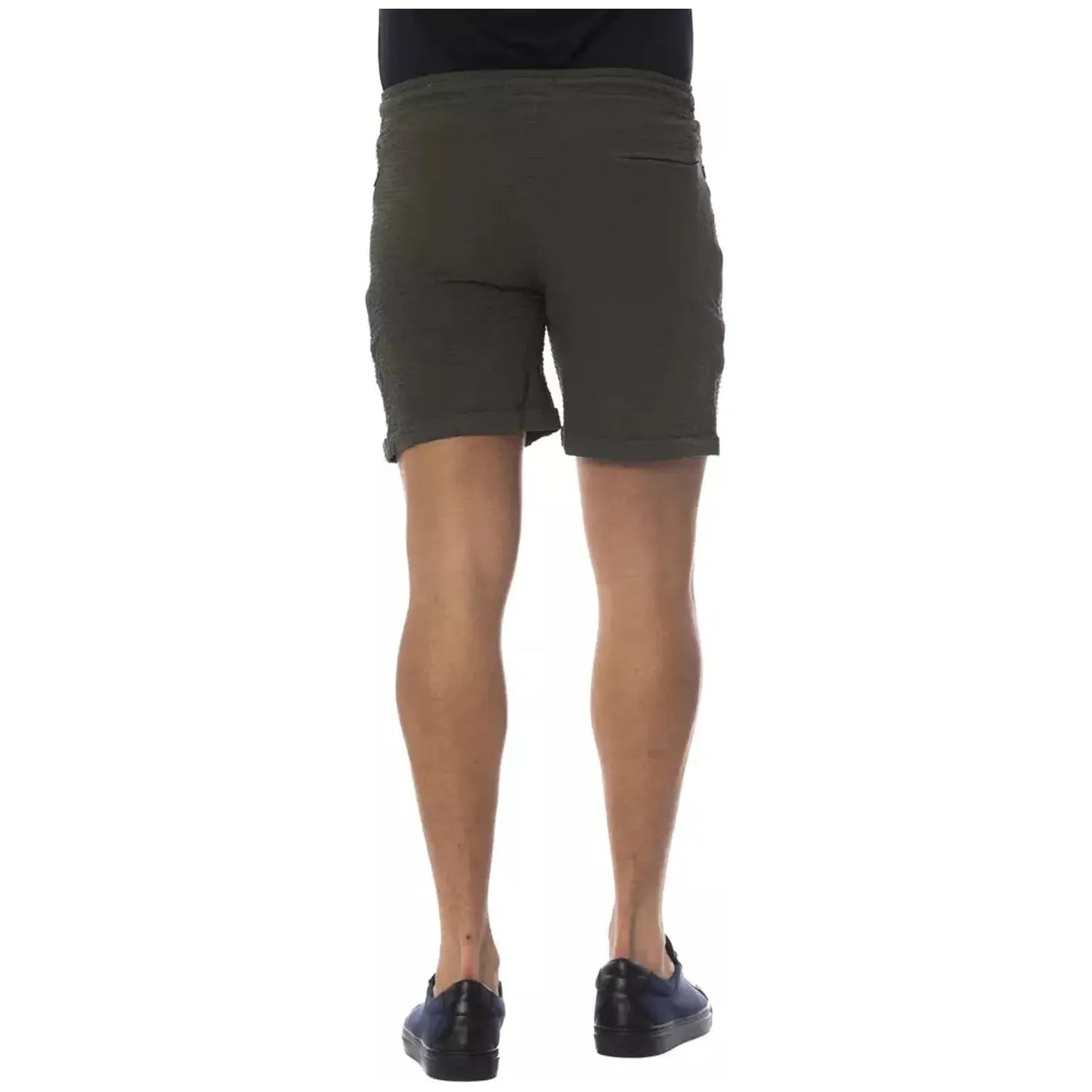 Verri Chic Army Casual Shorts for Men verdemilitare-short