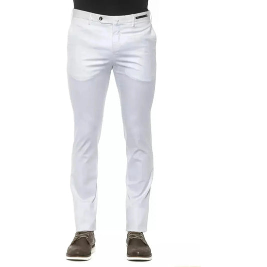 PT Torino Chic Super Slim White Trousers for Men Jeans & Pants white-cotton-jeans-pant-3 stock_product_image_20160_772946535-23-0da72d8a-149.webp