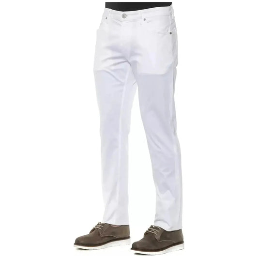 PT Torino Exquisite White Slim Trousers for Men white-cotton-jeans-pant-13 stock_product_image_20169_1404367222-15-b9721424-d0d.webp