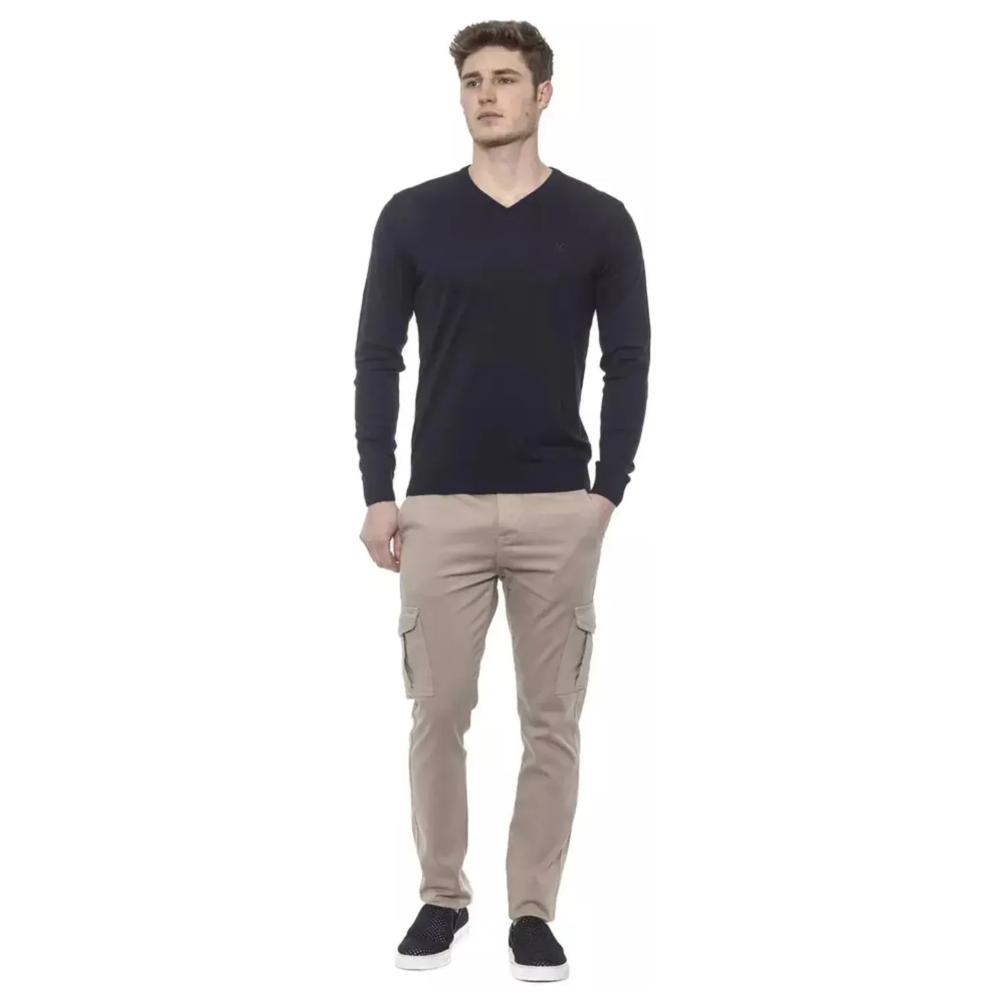 Conte of Florence Elegant V-Neck Cotton Sweater for Men prussianblue-sweater-1 stock_product_image_20335_957976052-14-31580845-b22.webp