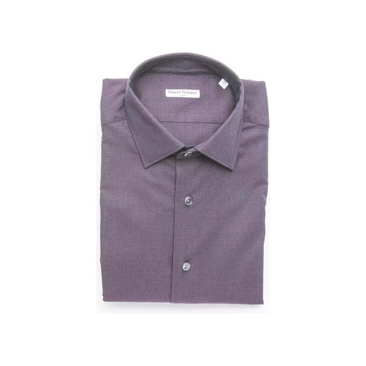 Robert Friedman Burgundy Slim Collar Shirt - Medium Elegance burgundy-cotton-shirt-4 stock_product_image_20385_1628893950-31-a6fca3f0-d3d.jpg