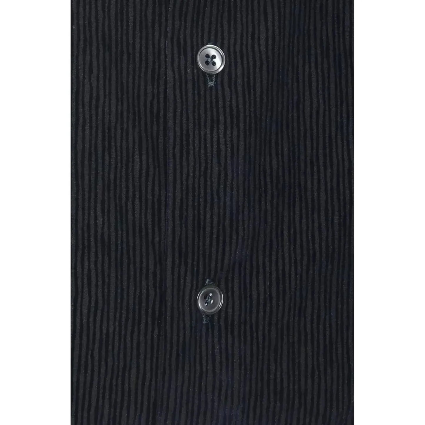 Robert Friedman Sleek Medium Slim Collar Cotton Shirt black-cotton-shirt-15