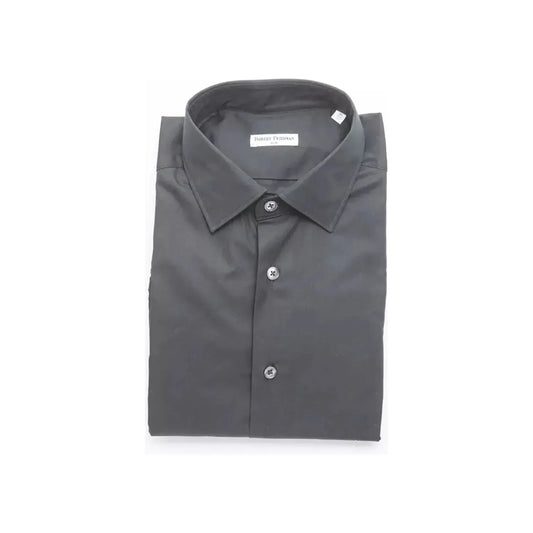 Robert FriedmanElegant Medium Slim Collar Black ShirtMcRichard Designer Brands£89.00