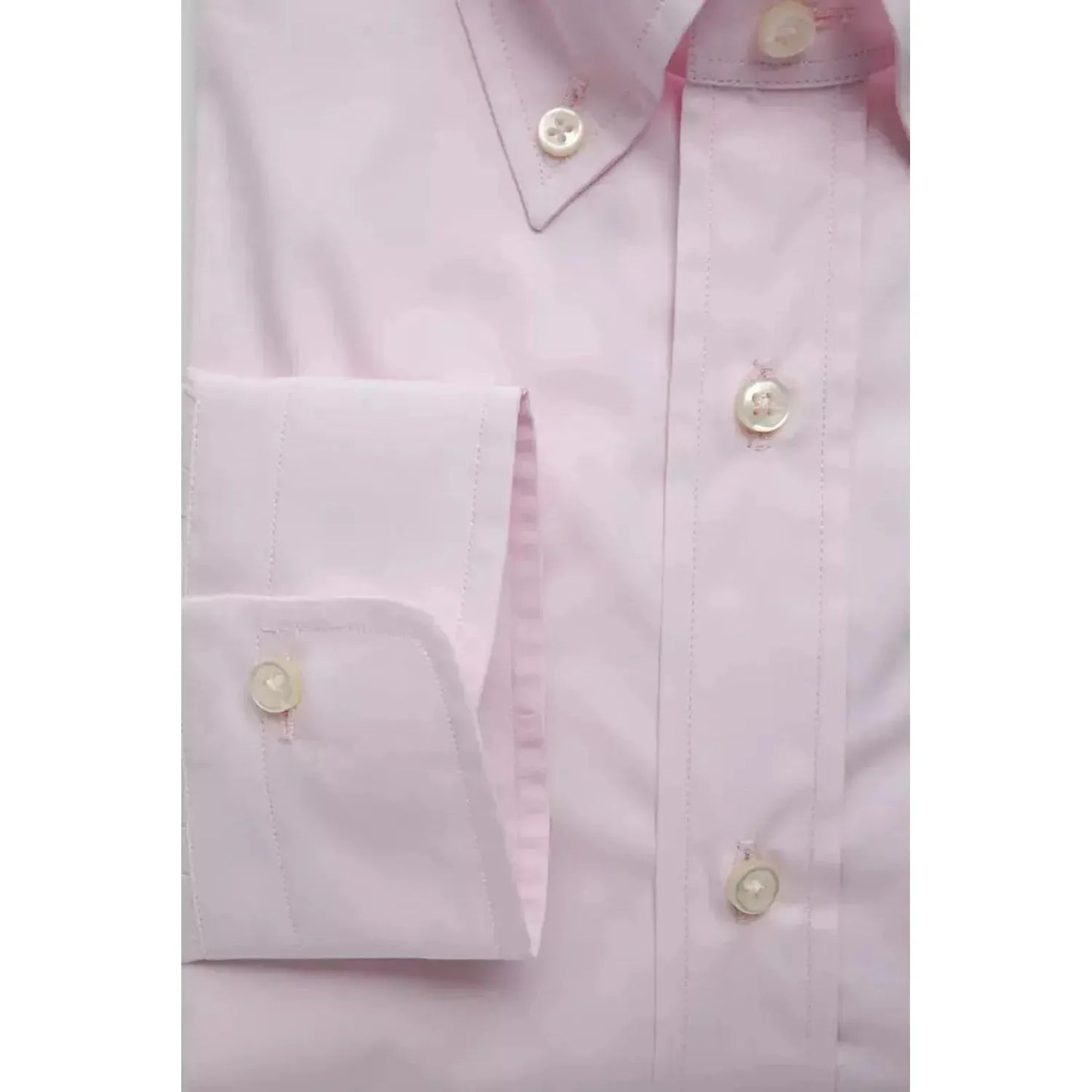 Robert Friedman Elegant Pink Cotton Button-Down Shirt pink-cotton-shirt-6 stock_product_image_20444_2083464769-14-3b120e65-abd.webp