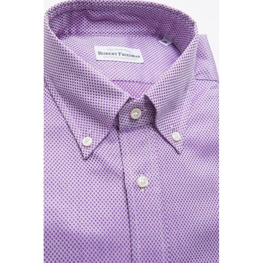 Robert Friedman Elegant Pink Cotton Button-Down Shirt pink-cotton-shirt-2 stock_product_image_20464_19496348-21-f9c913c1-ac5.jpg
