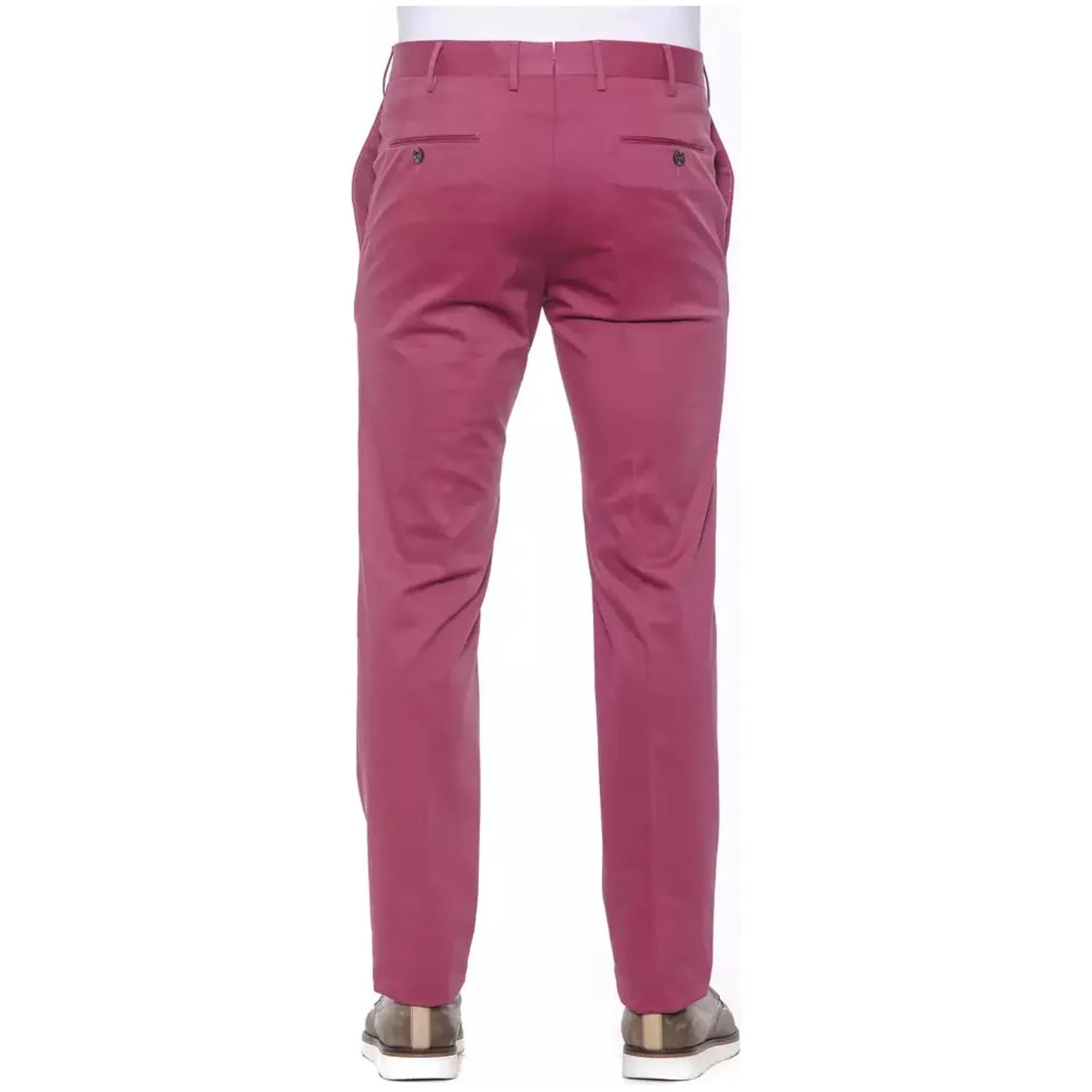 PT Torino Fuchsia PT Torino Men's Fashion Trousers Jeans & Pants fuchsia-cotton-jeans-pant-1