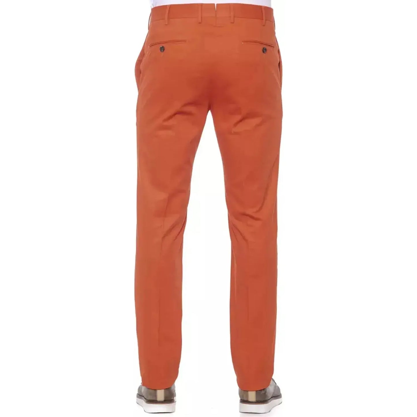 PT Torino Elegant Red Cotton Blend Trousers for Men Jeans & Pants red-cotton-jeans-pant-1
