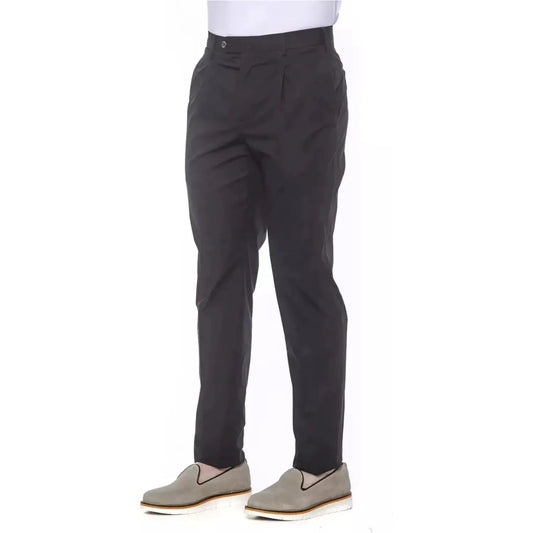 PT Torino Elegant Pleated Black Cotton Trousers Jeans & Pants black-cotton-jeans-pant-5 stock_product_image_20786_534845845-19-31b1338a-b15.webp