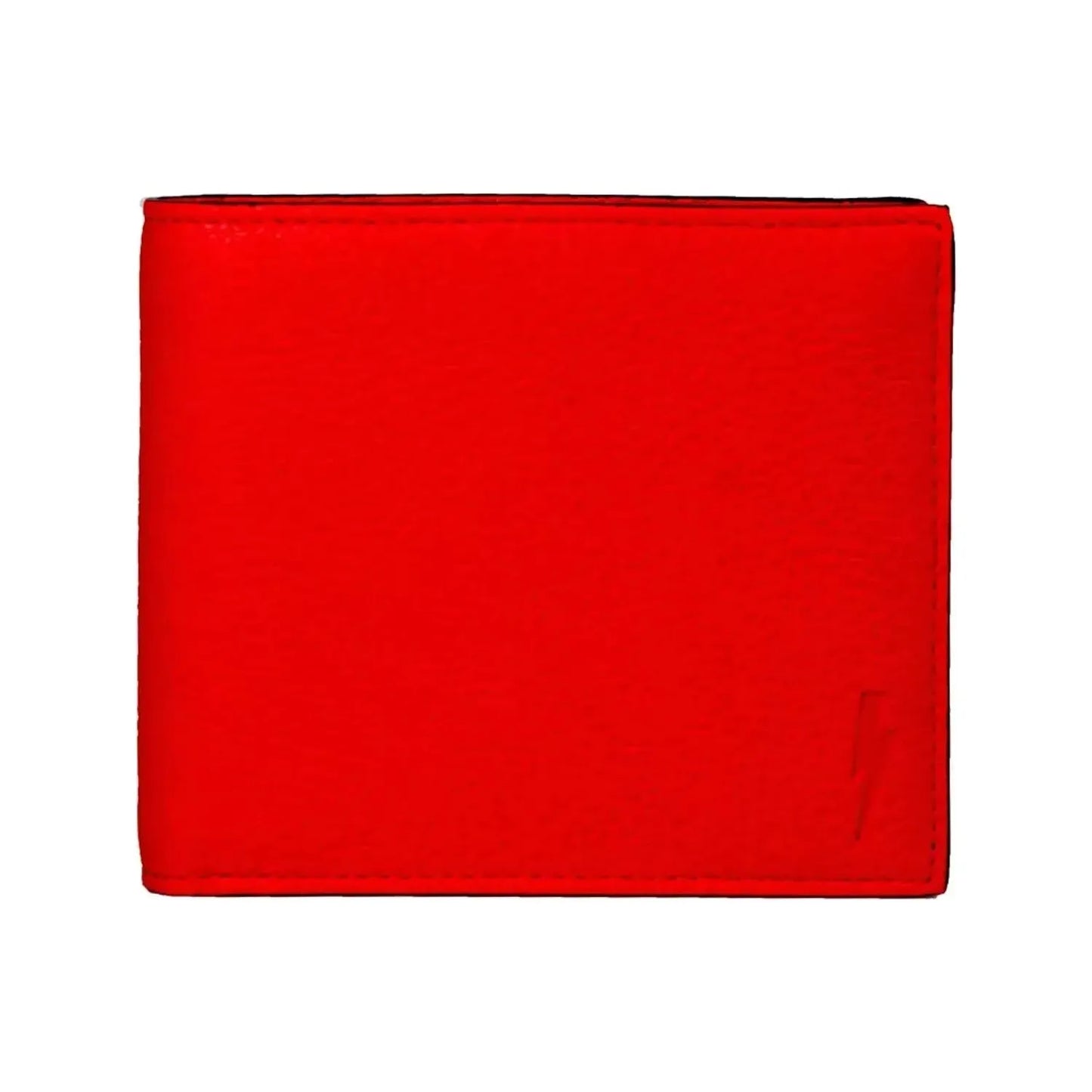 Neil Barrett Sleek Red Leather Men's Wallet red-wallet