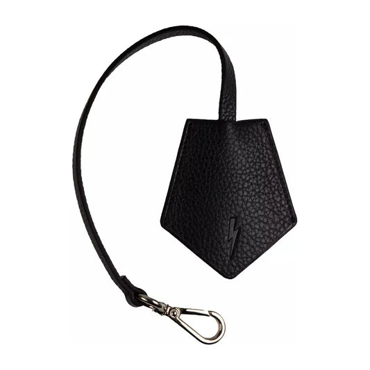 Neil BarrettSleek Black Leather Keychain for MenMcRichard Designer Brands£99.00