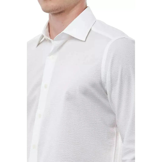 Bagutta Elegant White Italian Collar Cotton Shirt MAN SHIRTS white-cotton-shirt-3 stock_product_image_21382_42065826-24-3e015caf-47b.webp