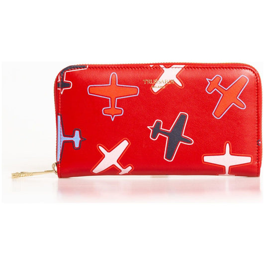 Trussardi Chic Airplane Print Red Leather Wallet red-leather-wallet stock_product_image_21559_76793660-14-scaled-8cb62898-c1d.jpg