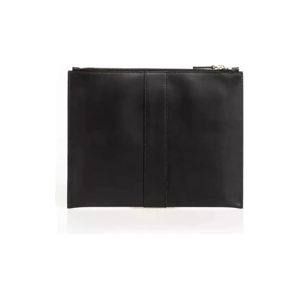 Trussardi Elegant Black Leather Pocket Clutch Bag black-leather-wallet-16 stock_product_image_21581_94608548-257c1086-753.webp