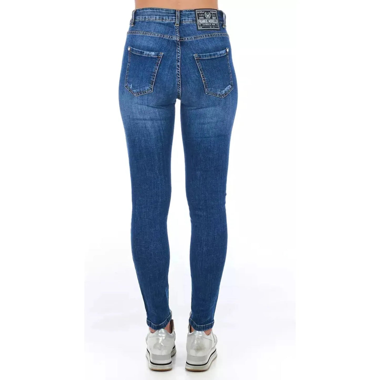 Frankie Morello Stylish Worn Wash Denim Jeans blue-jeans-pant-6 stock_product_image_21770_753461890-23-f0598f4f-670.webp
