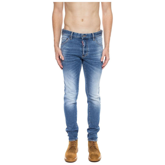 Dsquared² | Blue Cotton Jeans & Pant | McRichard Designer Brands