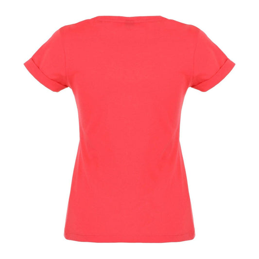 ImperfectChic Pink Cotton Logo Tee for WomenMcRichard Designer Brands£59.00