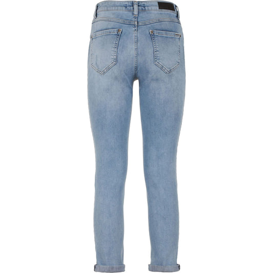 Imperfect Chic Imperfect Blue Cotton Blend Denim blue-cotton-jeans-pant-109