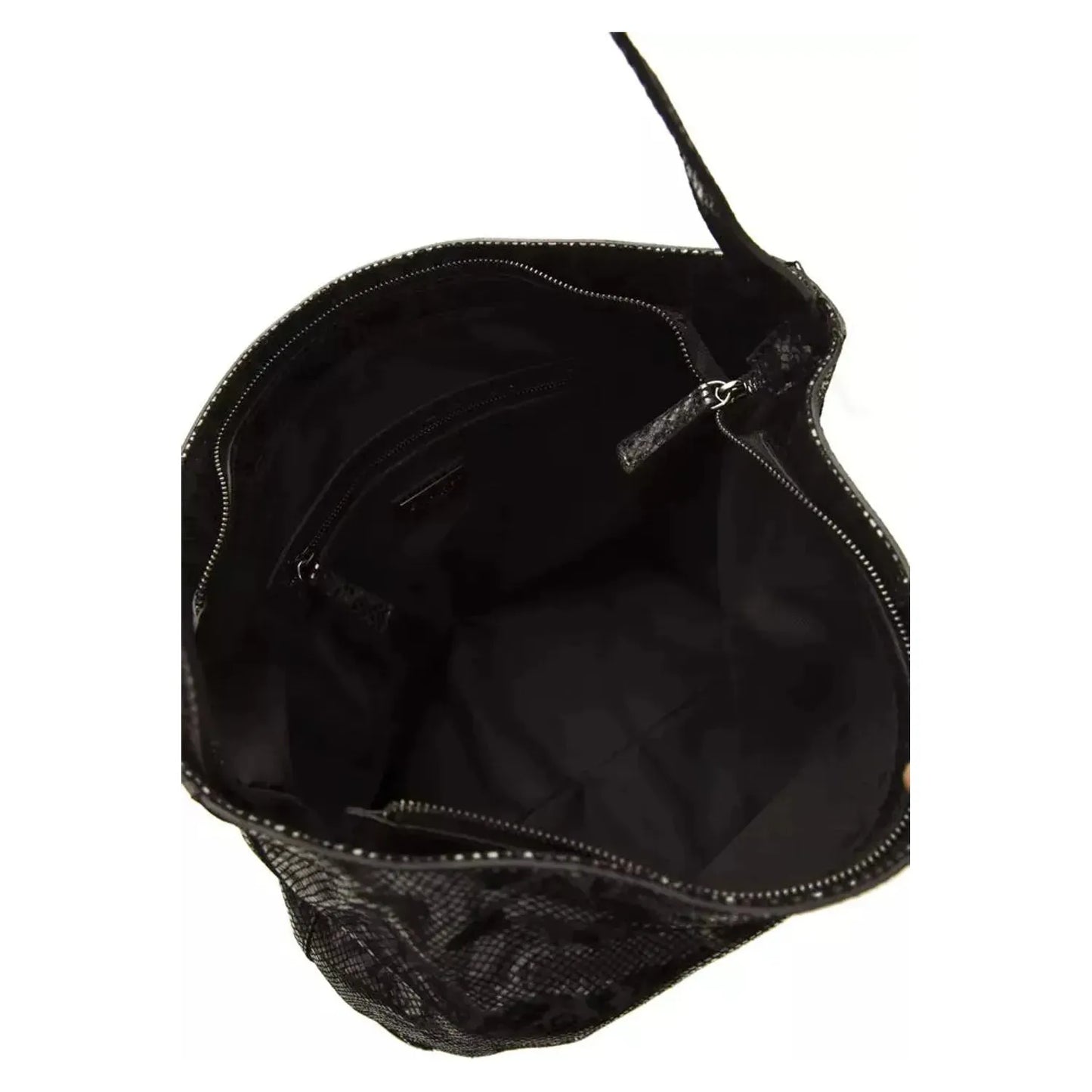 Pompei Donatella Chic Python Print Leather Shoulder Bag gray-leather-shoulder-bag-4 stock_product_image_5787_1110727532-22-2781fabb-a20.webp