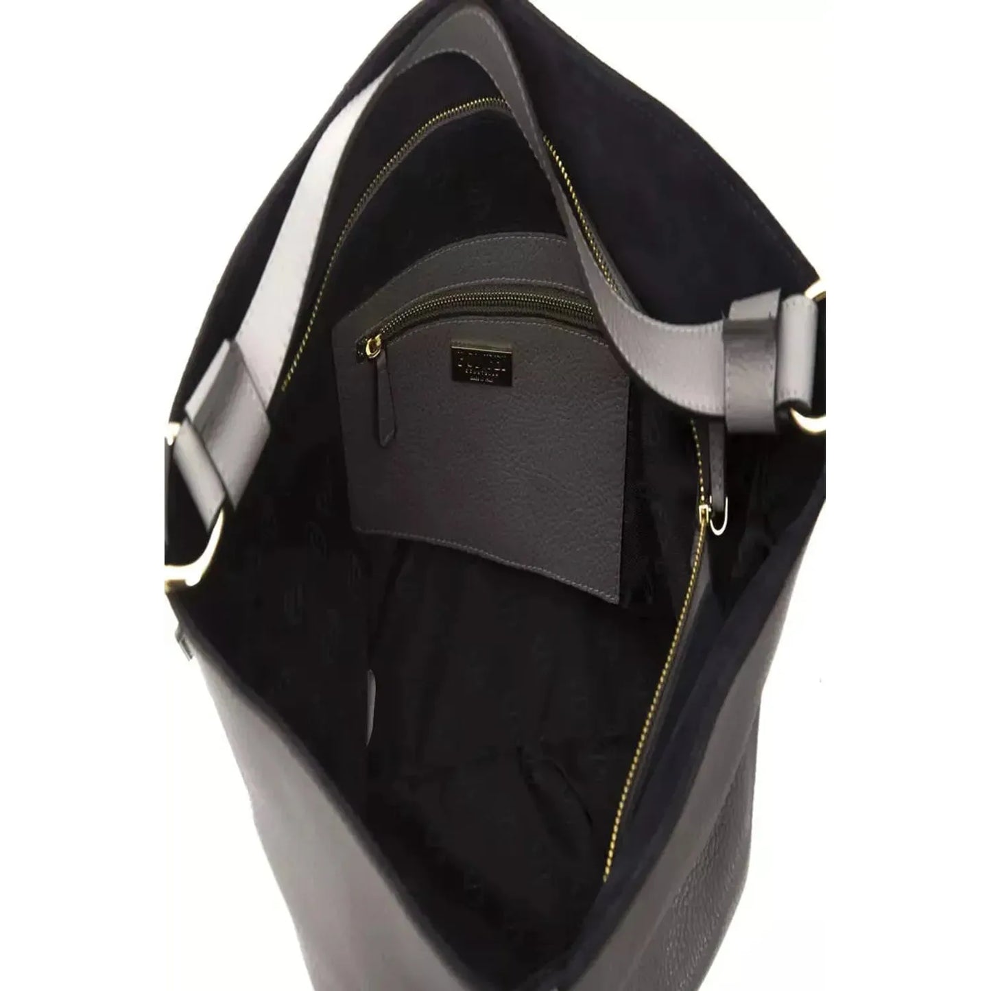 Pompei Donatella Chic Gray Leather Shoulder Bag - Adjustable Strap WOMAN SHOULDER BAGS gray-leather-shoulder-bag-1 stock_product_image_5805_436217802-21-947a96dd-cfc.webp